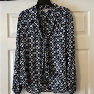 Loft Print Blouse